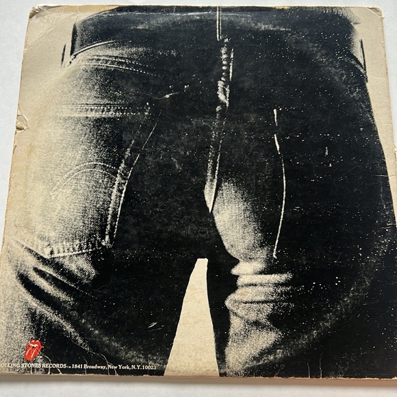 The Rolling Stones - Sticky Fingers - vintage vinyl record condition is G - Picture 2 of 7